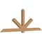 Ekena Millwork Kennewick Timber Gable Bracket, Western Red Cedar, 108"W x 40"H x 3 1/2"D x 5 1/2"F, 9/12 Pitch GBW108X40X0406KEN00SWR - alternate 4